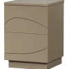 WOOOD Stolik nocny TEO 50 cm drewno sosny mud