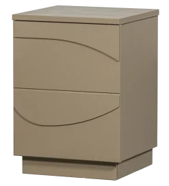 WOOOD Stolik nocny TEO 50 cm drewno sosny mud