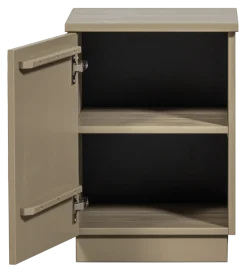 WOOOD Stolik nocny TEO 50 cm drewno sosny mud