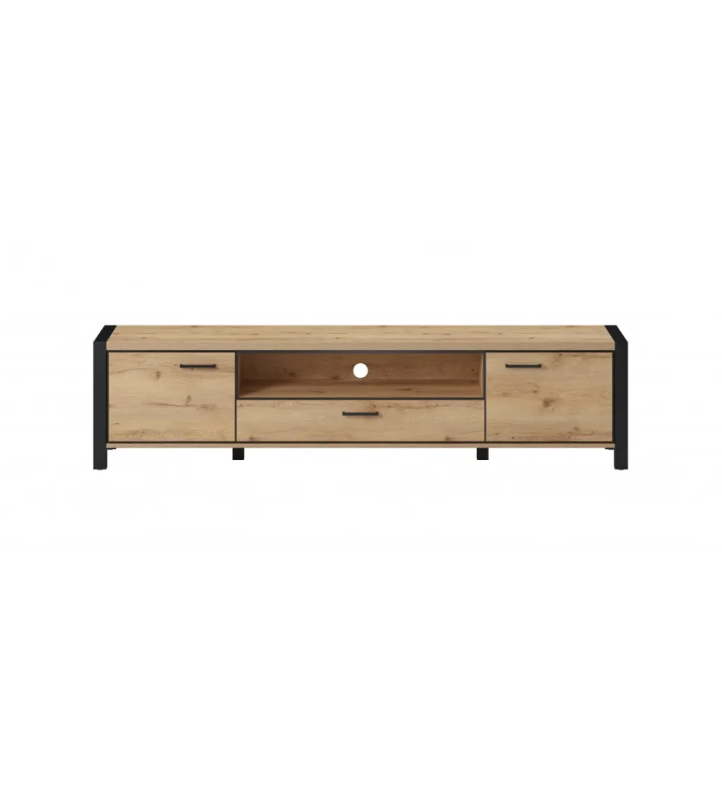 Helvetia Stolik Pod TV AKTIV 210 cm w optyce dąb Taurus