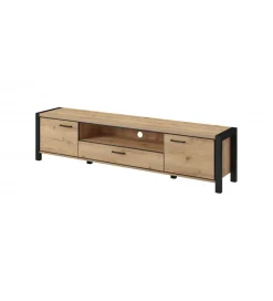 Helvetia Stolik Pod TV AKTIV 210 cm w optyce dąb Taurus