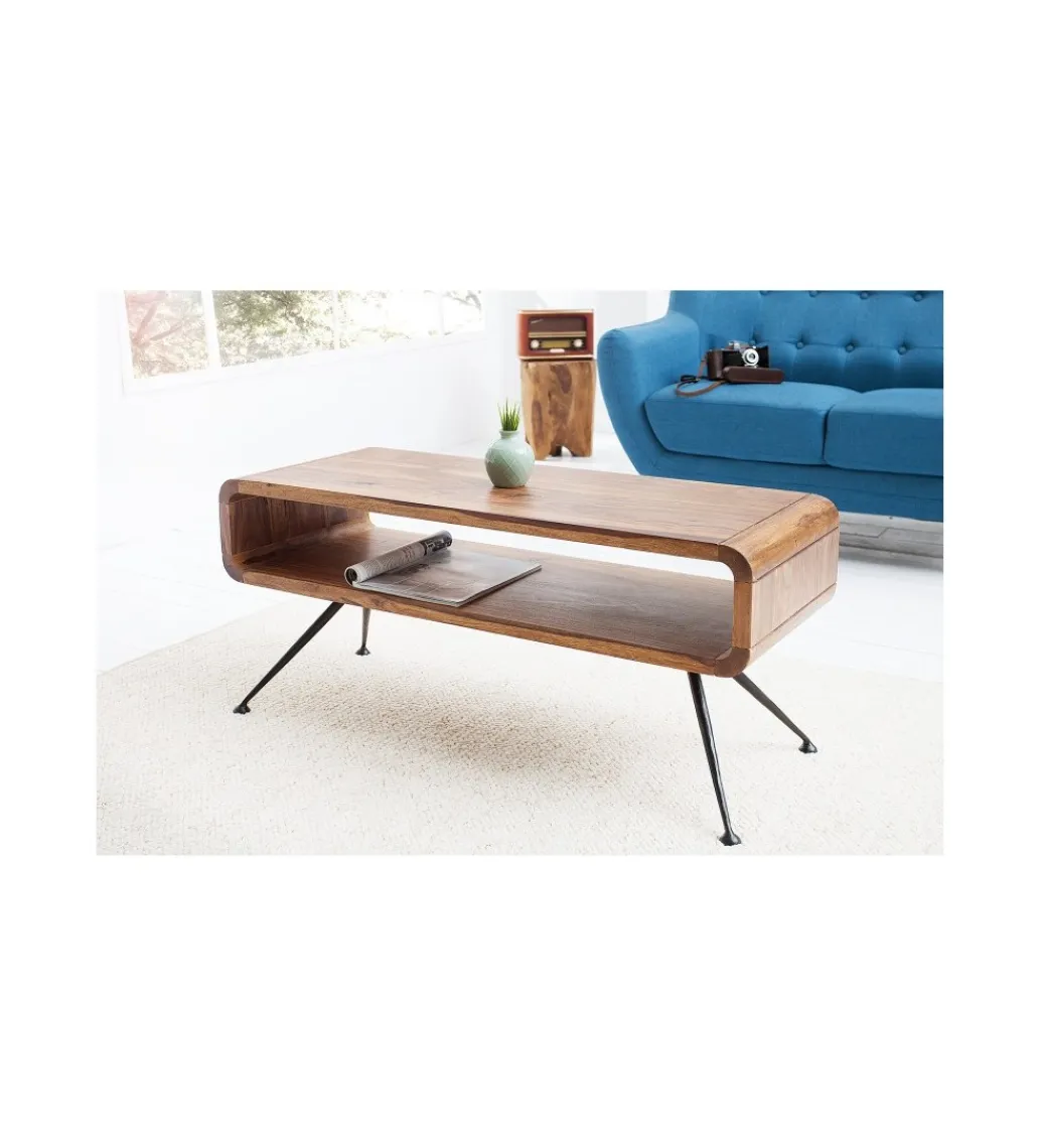 Invicta Interior Stolik pod TV Alpha 100 cm drewno Sheesham