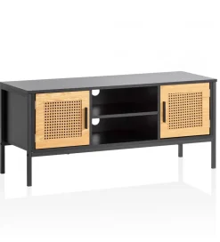 WOHNLING, GERMANY Stolik pod TV Ambert 110 cm czarny