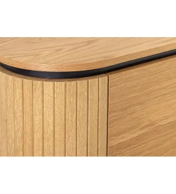 Invicta Interior Stolik pod TV ATELIER 200 cm kolor naturalnego dębu