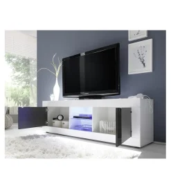 MCA Linia Włoska Stolik pod TV BASIC 180 cm biały