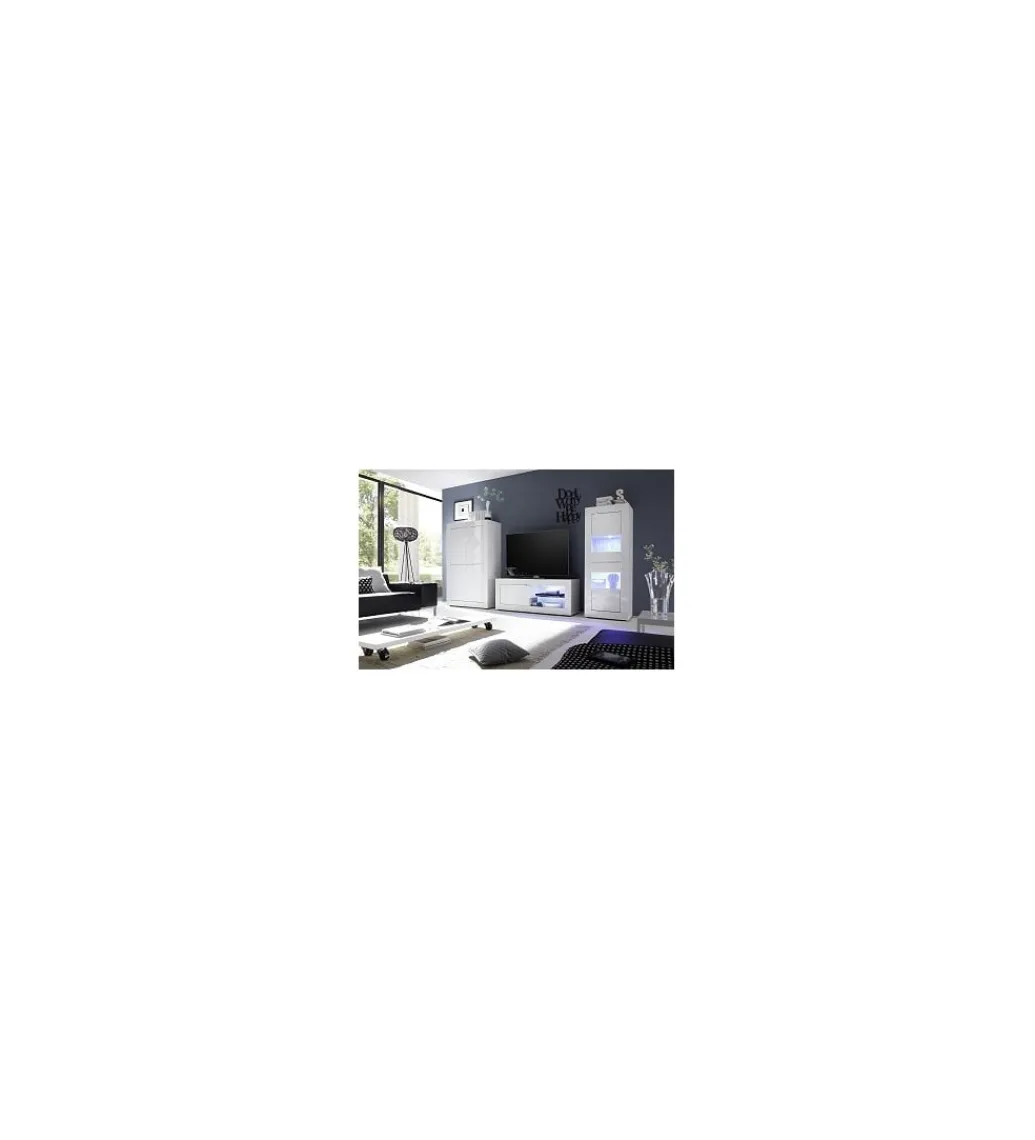 MCA Linia Włoska Stolik pod TV BASIC 140 cm biały