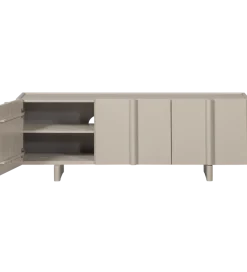 WOOOD Stolik pod TV BASU 152 cm drewno sosny dust