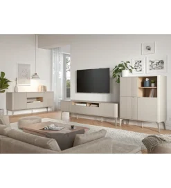 Halmar Stolik pod TV BELUCI 160 cm kaszmir