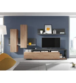 Helvetia Stolik pod TV BOTA 219 cm dąb Ribbec