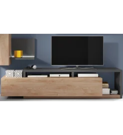 Helvetia Stolik pod TV BOTA 219 cm dąb Ribbec