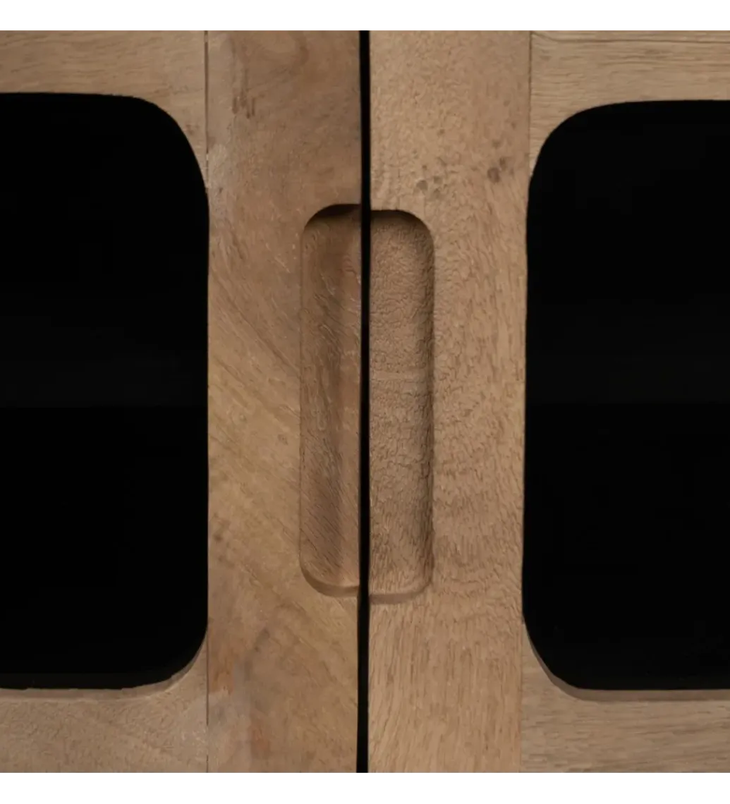 Zona-Design Stolik pod TV BURNIE drewno mango