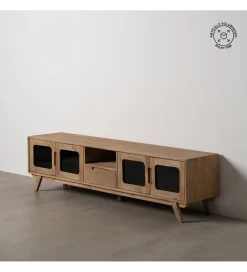 Zona-Design Stolik pod TV BURNIE drewno mango