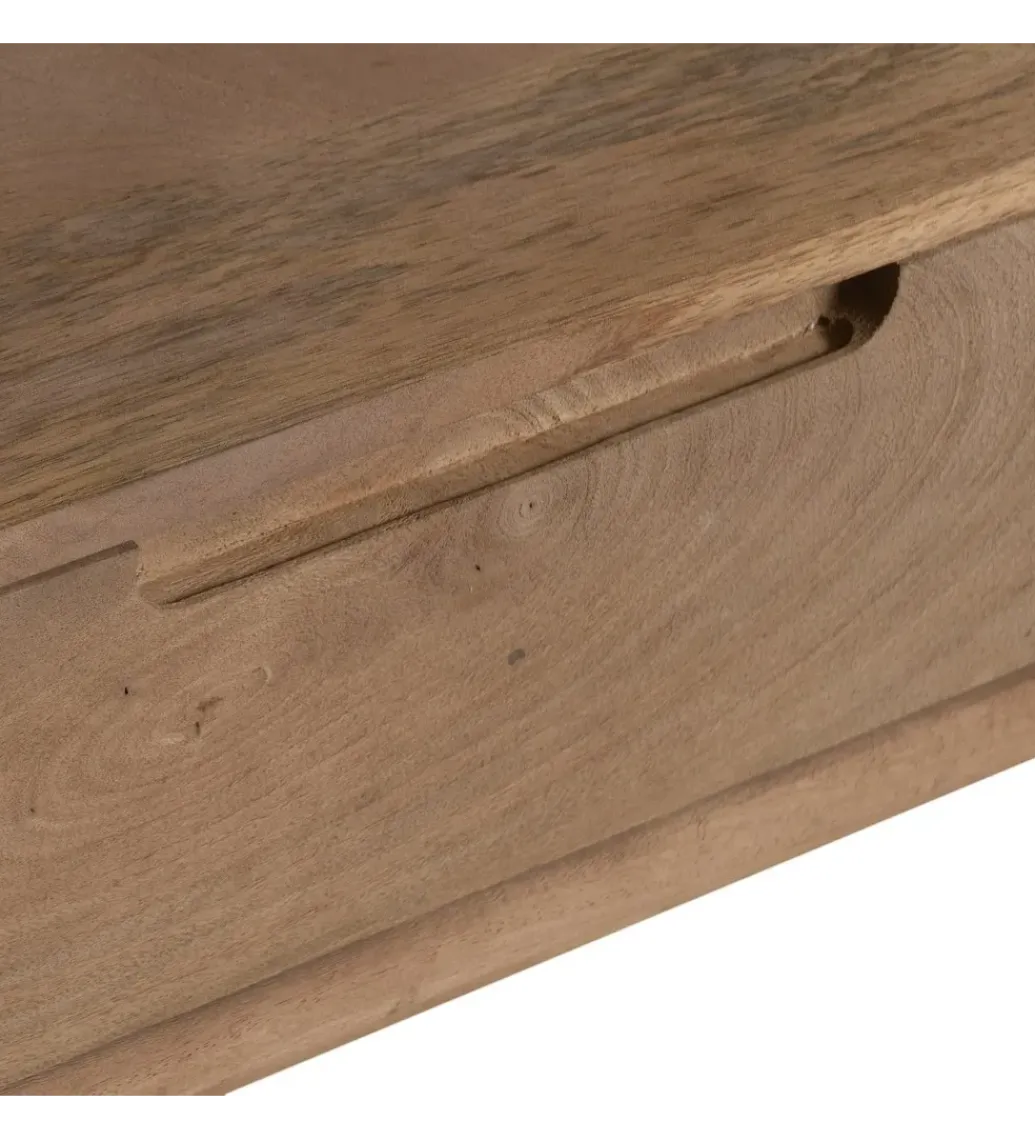 Zona-Design Stolik pod TV BURNIE drewno mango