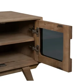 Zona-Design Stolik pod TV BURNIE drewno mango