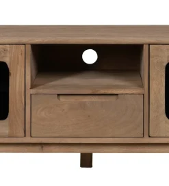 Zona-Design Stolik pod TV BURNIE drewno mango