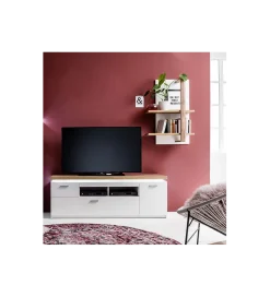MCA Stolik Pod TV CALI 156 Cm Biały