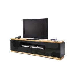 MCA Stolik pod TV CHIARO 200 Cm Czarny