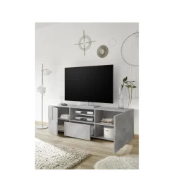 MCA Linia Włoska Stolik pod TV DAMA 180 cm antracyt