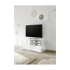 MCA Linia Włoska Stolik pod TV DAMA 120 cm biały