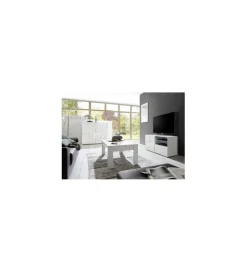 MCA Linia Włoska Stolik pod TV DAMA 120 cm biały