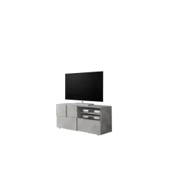 MCA Linia Włoska Stolik Pod TV DAMA 122 Cm w optyce betonu