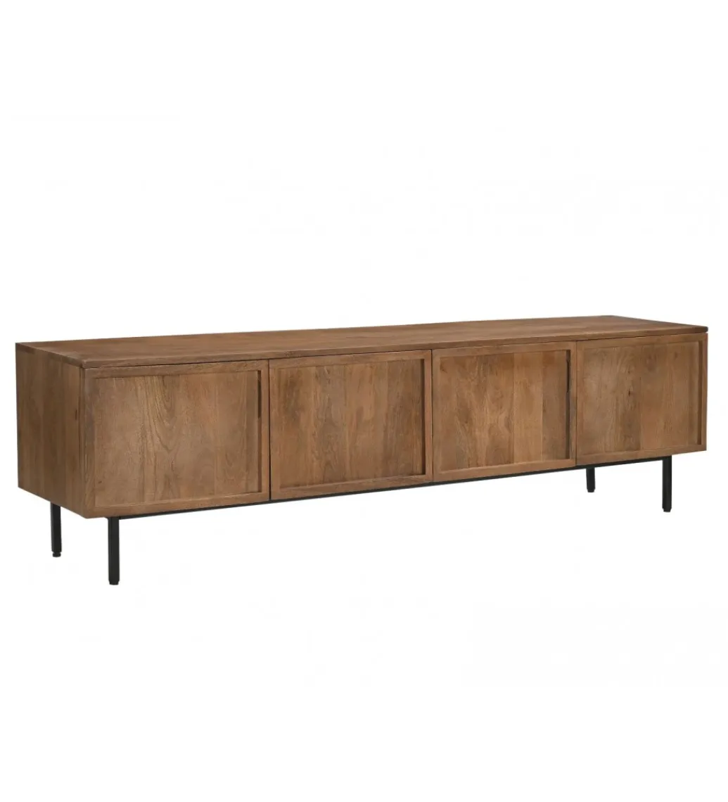 LF-Design Stolik pod TV ELANI 180 cm drewno mango