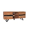 Invicta Interior Stolik pod TV EUFRAT Amazonas 160 cm drewno akacja