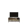 MCA Linia Włoska Stolik pod TV EVEREST 156 cm brązowo beżowy