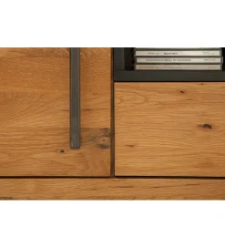 Invicta Interior Stolik pod TV FACTORY Thor 200 cm drewno dąb dziki