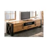 Invicta Interior Stolik pod TV FACTORY Thor 200 cm drewno sosna