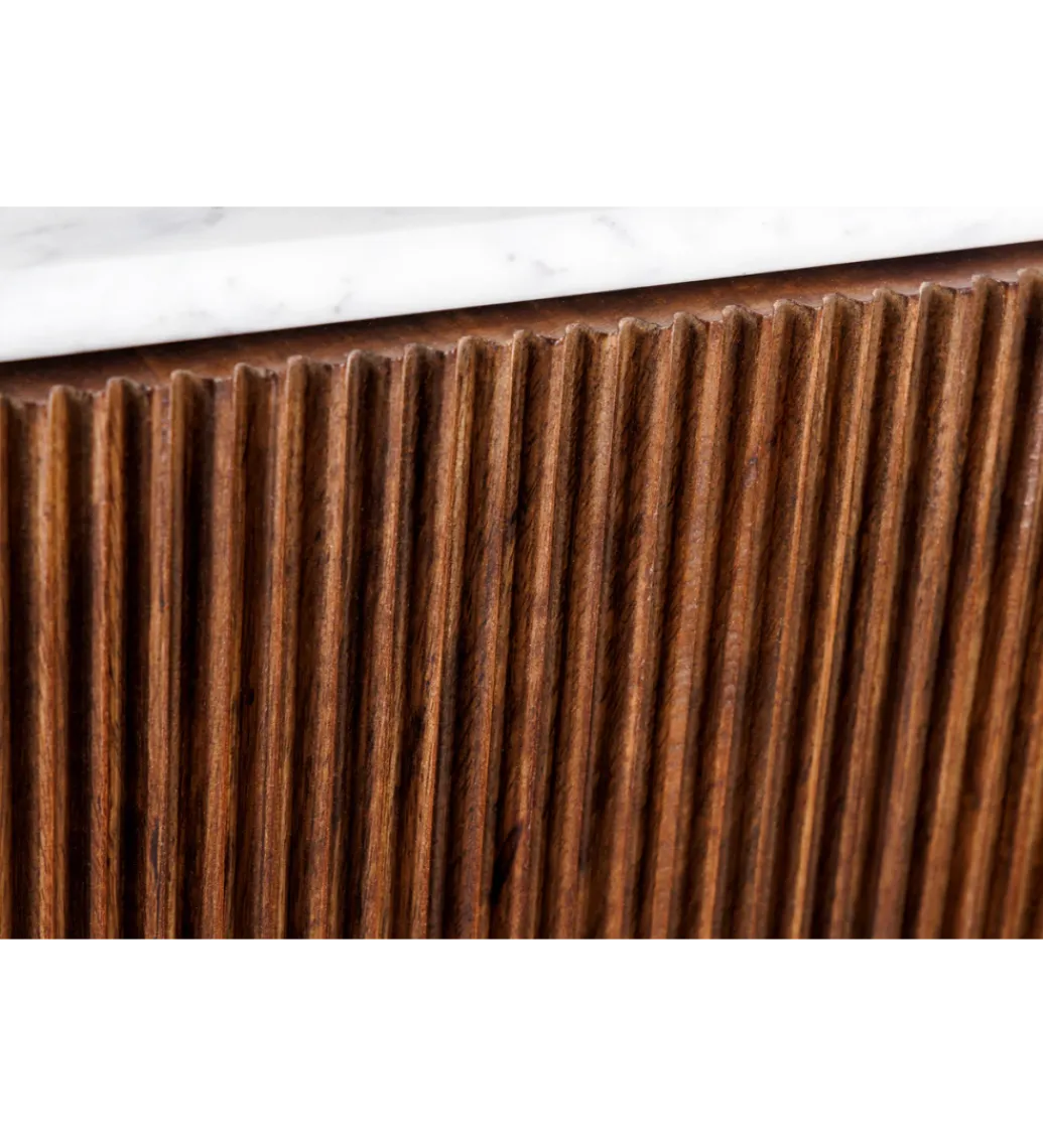 Invicta Interior Stolik pod TV GATSBY 170 cm drewno mango brązowy