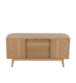 J-Line Stolik pod TV GEZA 120 cm naturalny