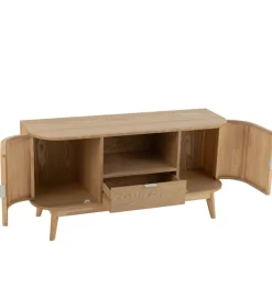 J-Line Stolik pod TV GEZA 120 cm naturalny