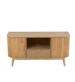J-Line Stolik pod TV GEZA 120 cm naturalny