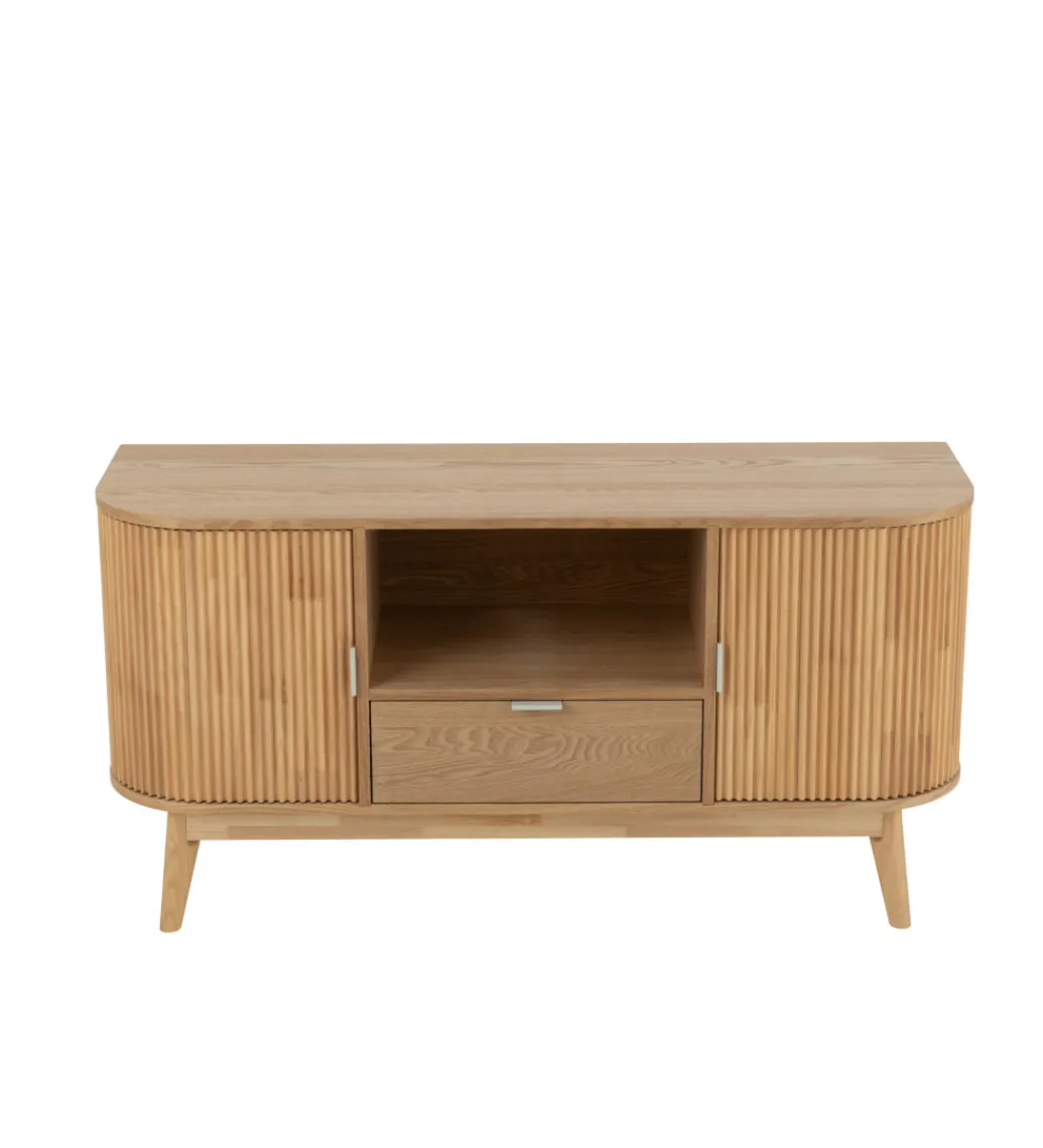 J-Line Stolik pod TV GEZA 120 cm naturalny