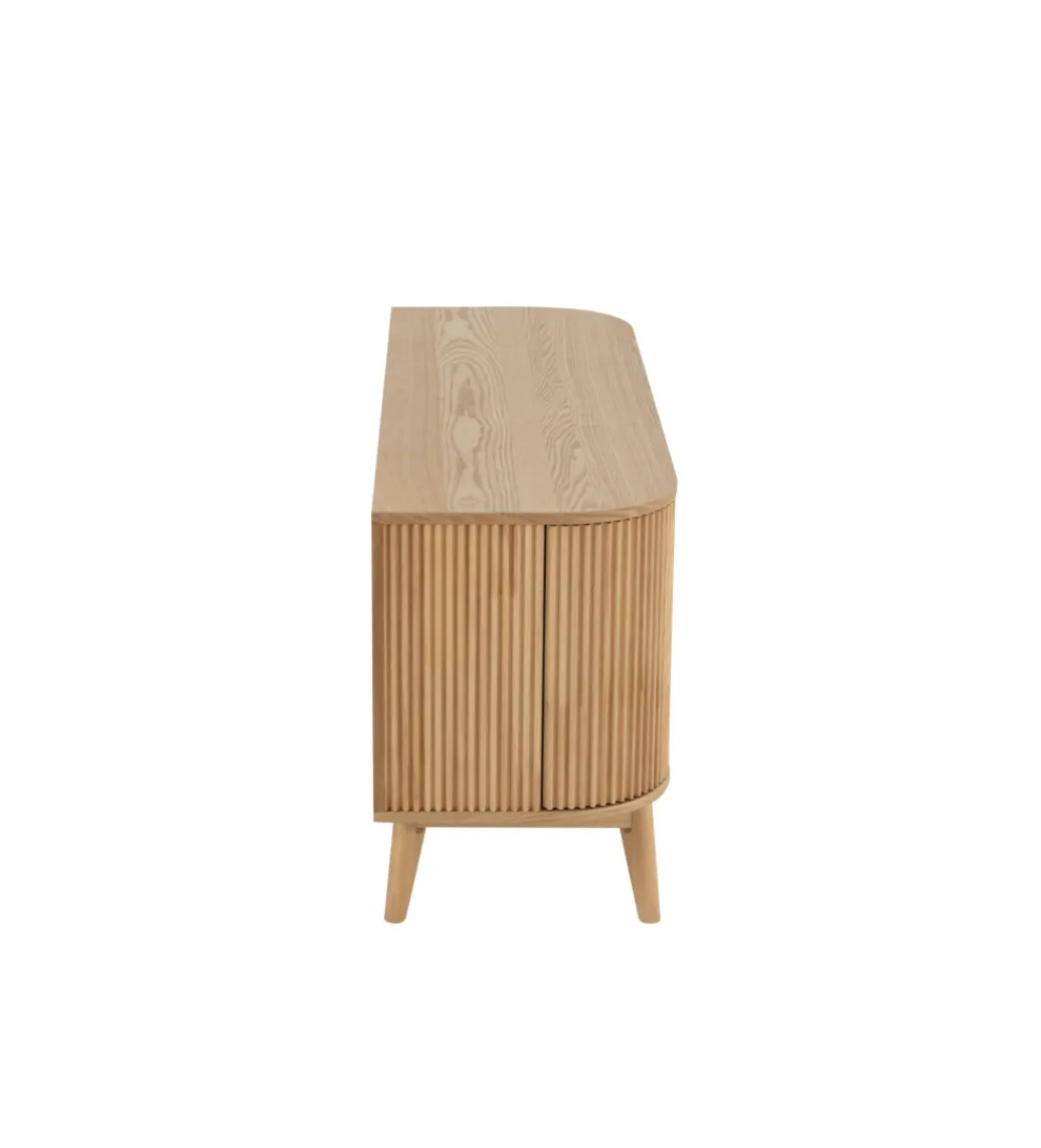 J-Line Stolik pod TV GEZA 120 cm naturalny