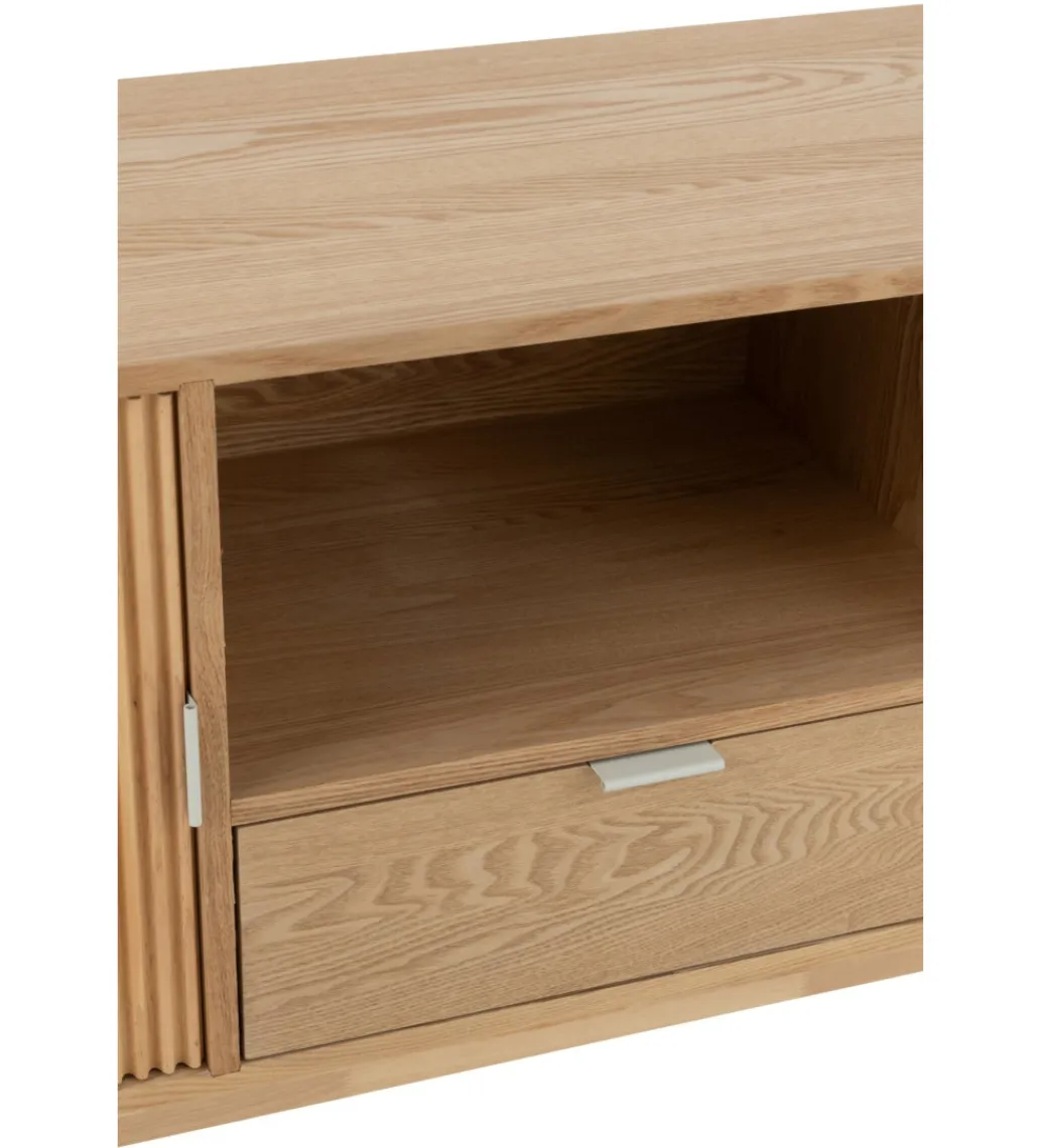 J-Line Stolik pod TV GEZA 120 cm naturalny