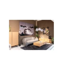 KARE Stolik pod TV GIULIO 180 x 55 cm naturalny
