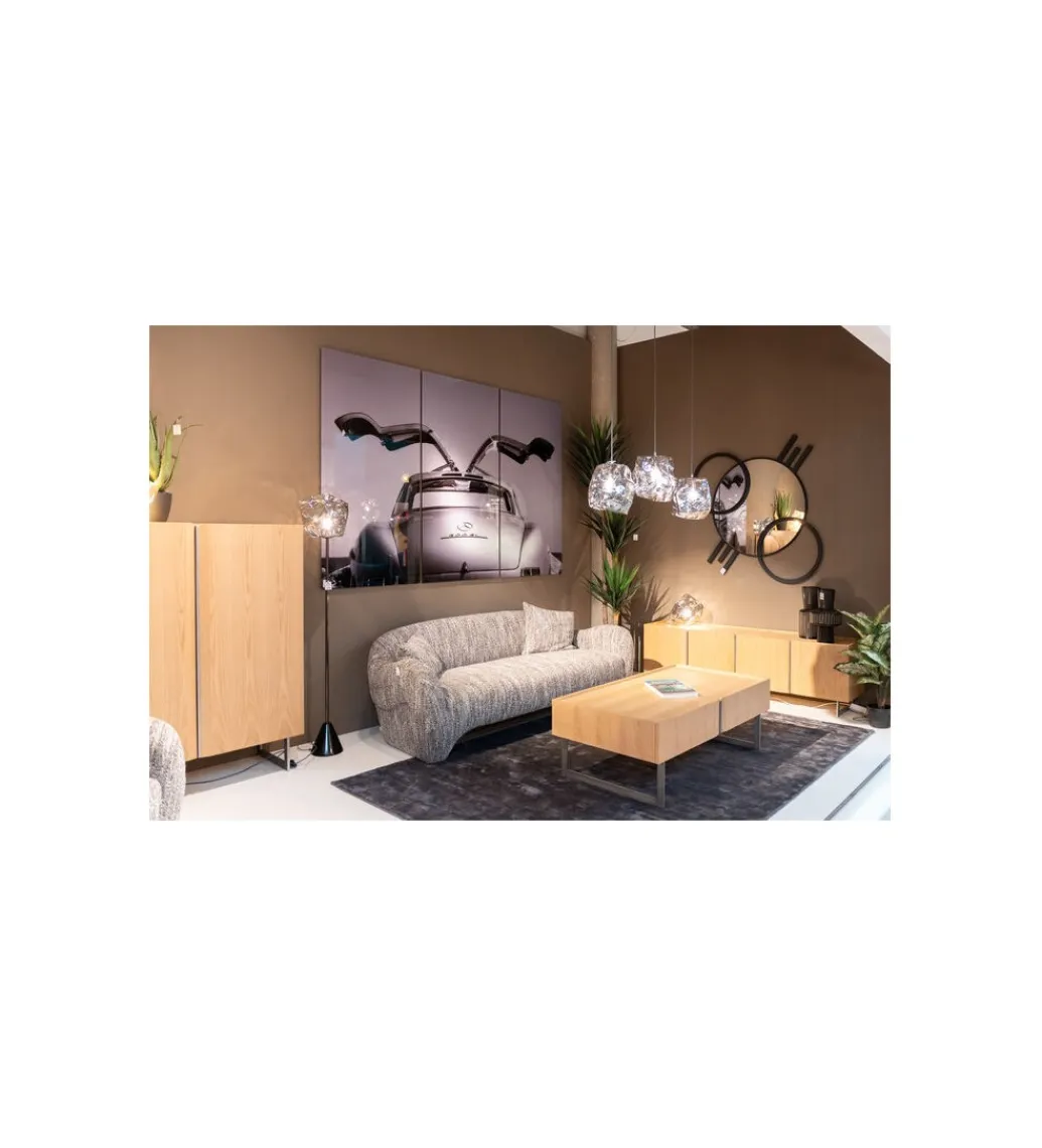 KARE Stolik pod TV GIULIO 180 x 55 cm naturalny