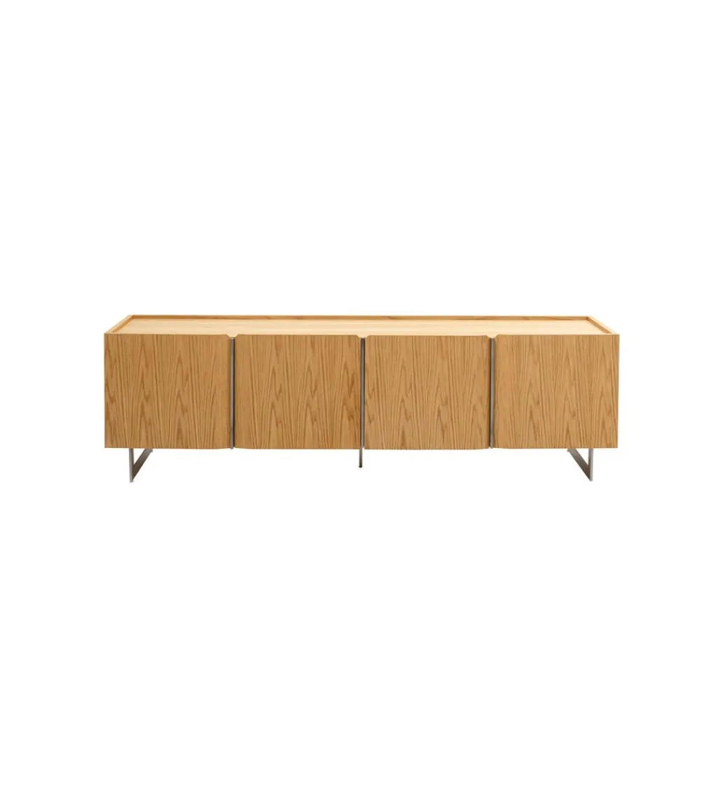 KARE Stolik pod TV GIULIO 180 x 55 cm naturalny