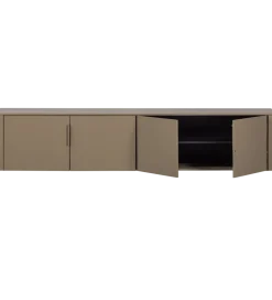 WOOOD Stolik pod TV GUNNAR 200 cm szary