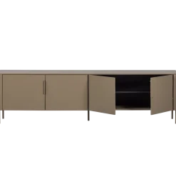 WOOOD Stolik pod TV GUNNAR 200 cm szary