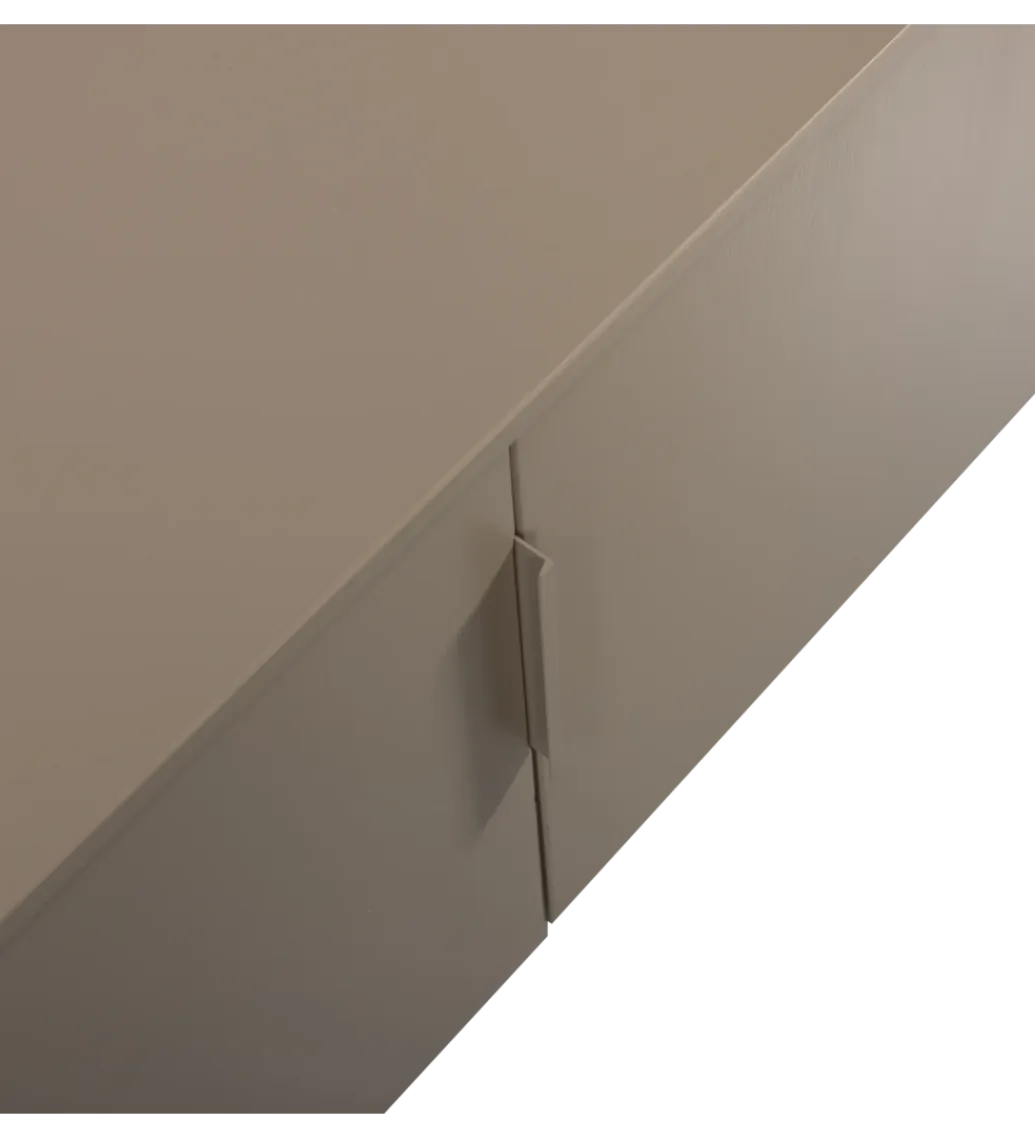WOOOD Stolik pod TV GUNNAR 200 cm szary