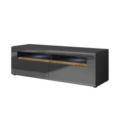 Helvetia Stolik pod Tv HEKTOR WM 160 cm antracytowy