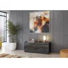 Helvetia Stolik pod TV HELIO 120 cm czarny