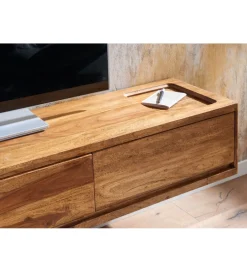 WOHNLING, GERMANY Stolik pod TV INDIOS III 160 cm drewno sheesham