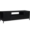 LF-Design Stolik pod TV KALA 180 cm drewno mango czarna