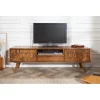 Invicta Interior - przedsprzedaż Stolik pod TV Komodo Mystic Living 140 cm drewno sheesham