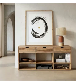 Zona-Design Stolik pod TV KURAN 140 cm drewno teak