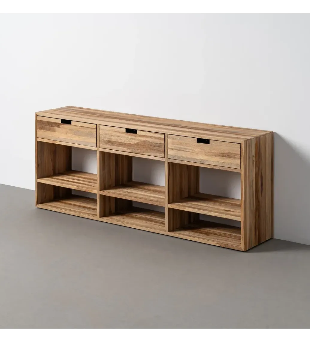 Zona-Design Stolik pod TV KURAN 140 cm drewno teak